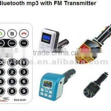 Hot item Car Mp3 Bluetooth player With FM Transmitter