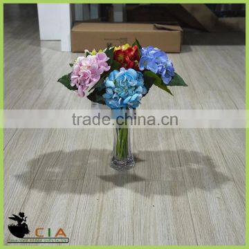 36CM Decorative Artificial Flower Hydrangea Stem Flower , Wedding Flower Making