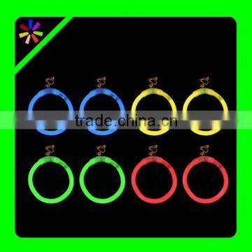 glow earrings light up rings for ear for glow ear rings