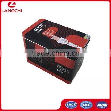 Wholesale China Factory OEM Self Design Cheap Chocolate Tin Box