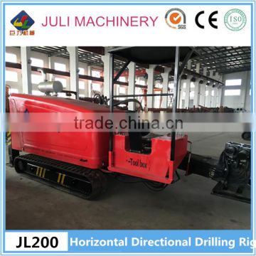 Best price JL200 underground HDD machine, 20T horizontal directional drilling machine for sale