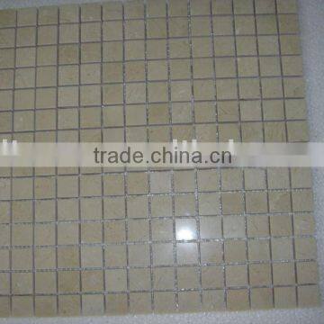 marble mosaic, mosaic tile, beige marble mosaic, mosaic