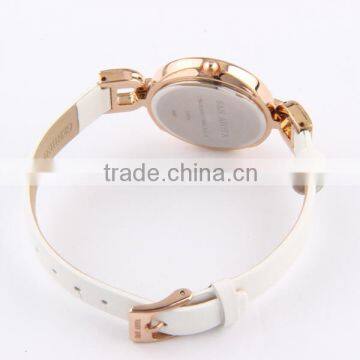 Custom Leather Bracelet Oval Face Watch photo-5