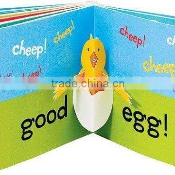 pop up cardboard customized children book printing