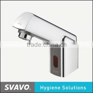 lavatory mounted electric faucet, bathroom auto faucet, sensored toilet faucet