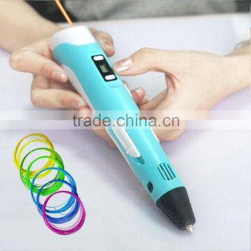 School Buying Arts Painting 3d printer pen gift pen with 1.75mm abs filament