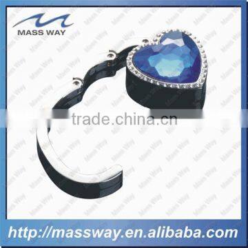 Fashion Customized Folding Metal Leather Purse Bag Hanger Hook Holder photo-5