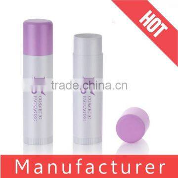 Wholesale plastic round lip balm containers