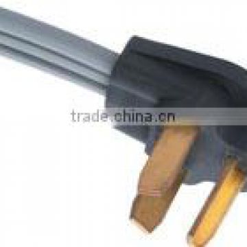 North America 3 pin pulg NEMA 10-30 power plug