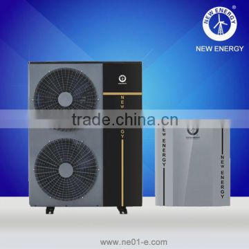 Auto-defrost radiator heating hot water heat pump for sanitary wate