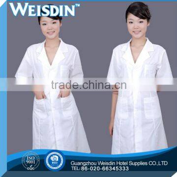Promotional spandex/organic cotton clothing linen doctor clinical scrub set