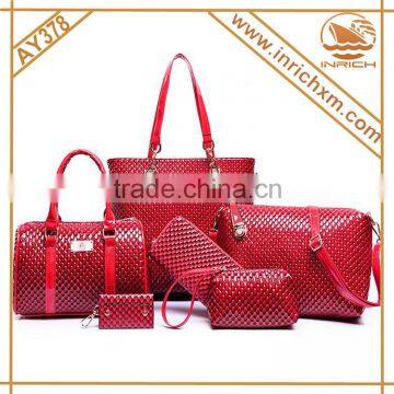 Chinese Supplier Wholesale 6pcs In a Set Ladies Handbags At Low Price Quality Choice photo-5