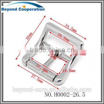 26.5mm buckle for high end handbag metal buckle handbag fixed buckle