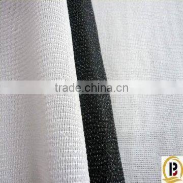 Polyester Fusible interlining fabric for garment