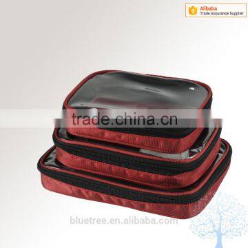 3 size in one set Wash bag in PVC with nylon material