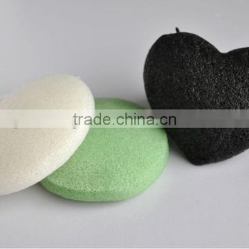 100% natural make-up-puff-shaped vegetable konjac sponge