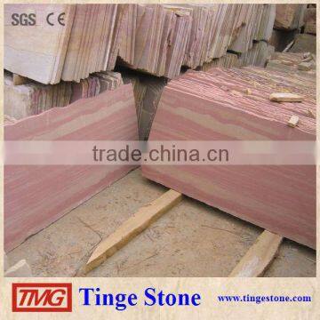 Popular Red Sandstone Tiles For Outdoor Paving