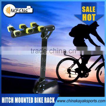 Mounted Bicycle Rack bike Carrier Folding Hitch Mounted