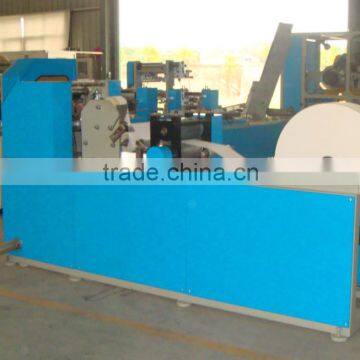 Min serviette folding and cutting machine
