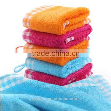 100% Cotton Square Plain Jacquard Hand Towel photo-5