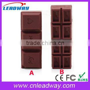 Key usb chocolate flash memory stick, chocolate bar usb stick 2gb 4gb 8gb 16gb