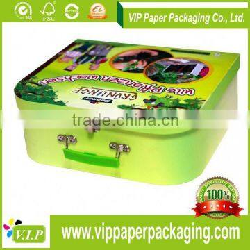 PROMOTION PAPER KIDS MINI SUITCASES WITH CHEAP PRICE