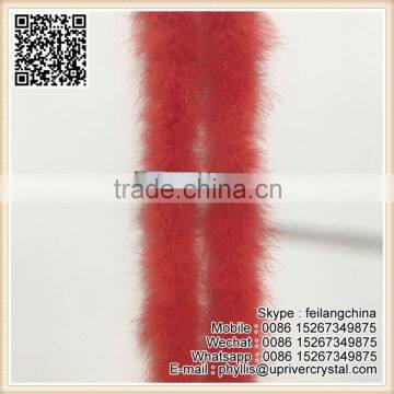 Artificial Select Good Quality Red Fluffy Feather Boa