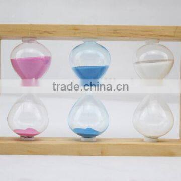 Fashion Decoration Wooden Sand Timer Hourglass Hour Glass photo-2