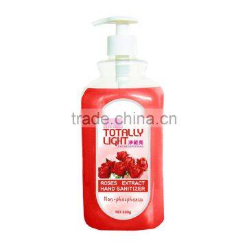 750ml Roses Flavor Hand Soap hand sanitizer manufacture