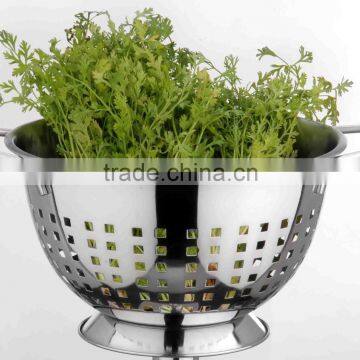 Colander with Stainless Steel