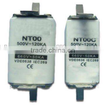 NT00 low voltage resin white fuse base