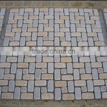 granite paver on mesh