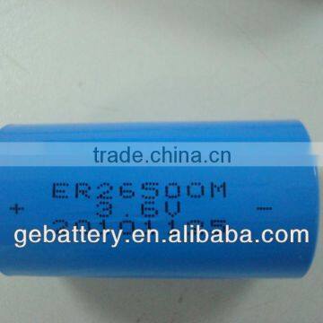 C ER26500M 3.6V 6500mah power battery