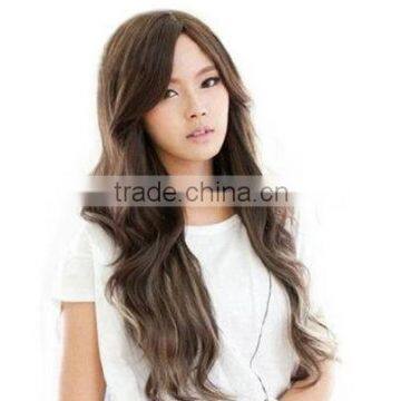 2014 60cm long curls pear wig kindness elegant repair gentlewomen synthetic hair wig