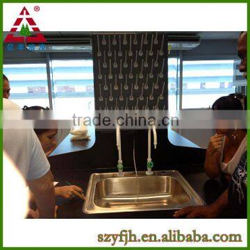 Dental Laboratory Island Bench With Reagent Shelf