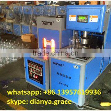 dy-500 semi auto PET bottle making machine,plastic bottle blowing machine,mineral water bottle making machine