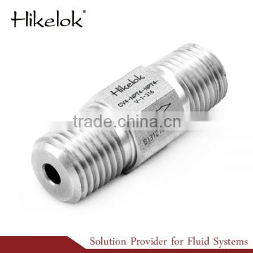 Male NPT/BSP Threade Check Valve Adjustable Spring Check Valve