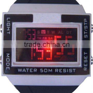 2011 NEW ARRIVAL PROMOTIONAL LED BACKLIGHT WATCH kt9051