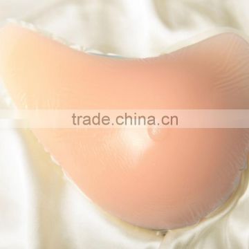 longer tail best quality soft nutural lifelike fake silicone breasts for mastectomy women prosthesis boobs silica implants new