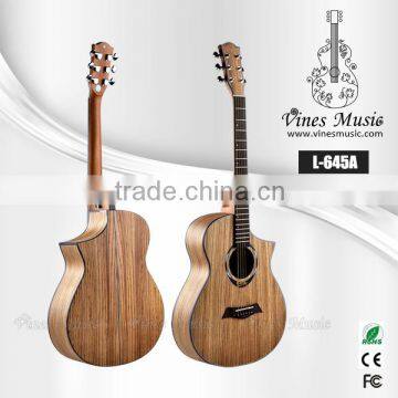 40inch Zebrawood custom acoustic guitar