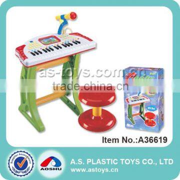 Children plastic electronic organ toys