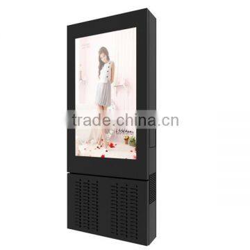 65 inch stand wifi touch screen advertising display outdoor high brightness