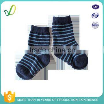 Jacquard Breathable Colorful Striped Cute Baby Girl Knitting Sock