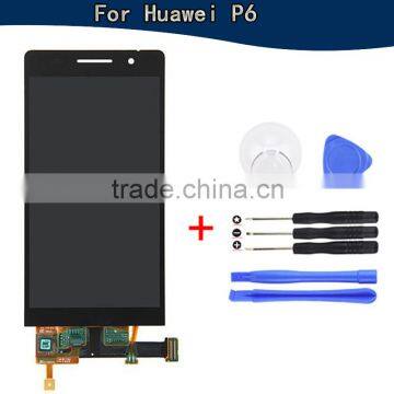 lcd display for huawei,replacement lcd touch screen for huawei p6 with lcd repair tool