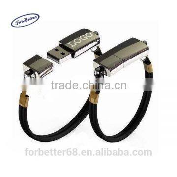 best price usb bracelets,leather usb,custom usb