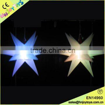 Advertising Logo Printing LED Inflatable Star Light