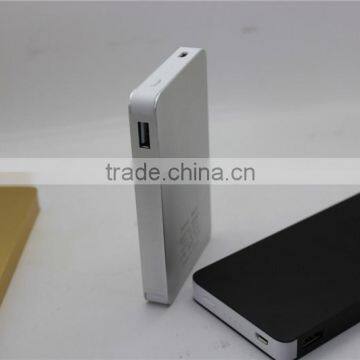 High capacity metal shell portable 10000mah power bank with ce rohs