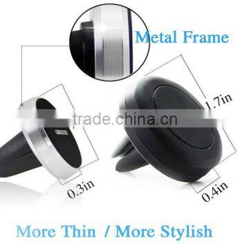 Aluminum Design Sticky Gel Universal Air Vent Magnet Phone Holder for Promotion photo-2