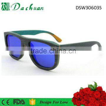Designer Unisex High Quality Promotion Cheap Wood Sunglasses UV400 photo-3