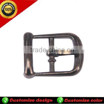 Classical man shoe metal pin buckle accessory